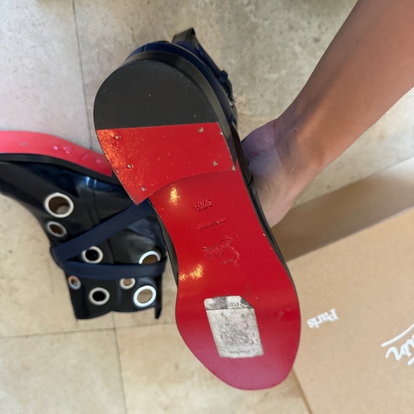 Christian Louboutin + Jonathan Saunders Scubabootie 25 Ankle Boots - Picture 5 of 7